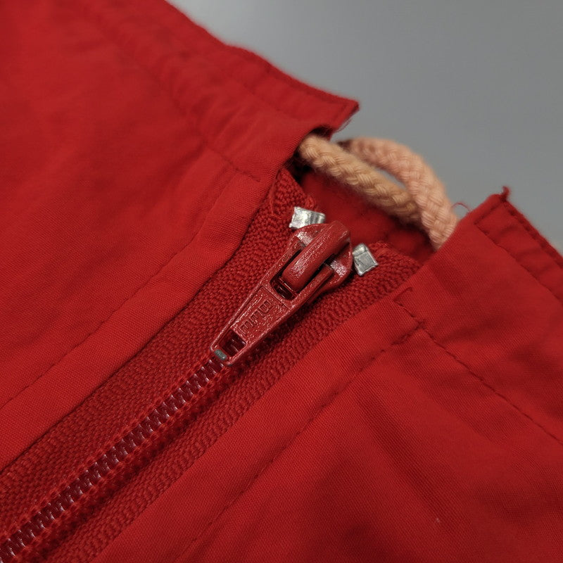 【中古品】【メンズ】 SKIING PLUS スキーイング プラス BEE ZIP ANORAK JACKET ビー ジップ アノラック ジャケット アウター 146-260906-ya-03-izu サイズ：38 カラー：レッド 万代Net店