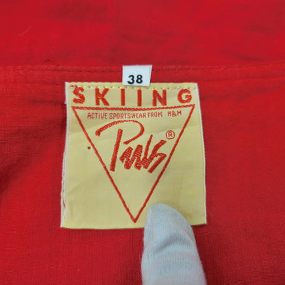 【中古品】【メンズ】 SKIING PLUS スキーイング プラス BEE ZIP ANORAK JACKET ビー ジップ アノラック ジャケット アウター 146-260906-ya-03-izu サイズ：38 カラー：レッド 万代Net店