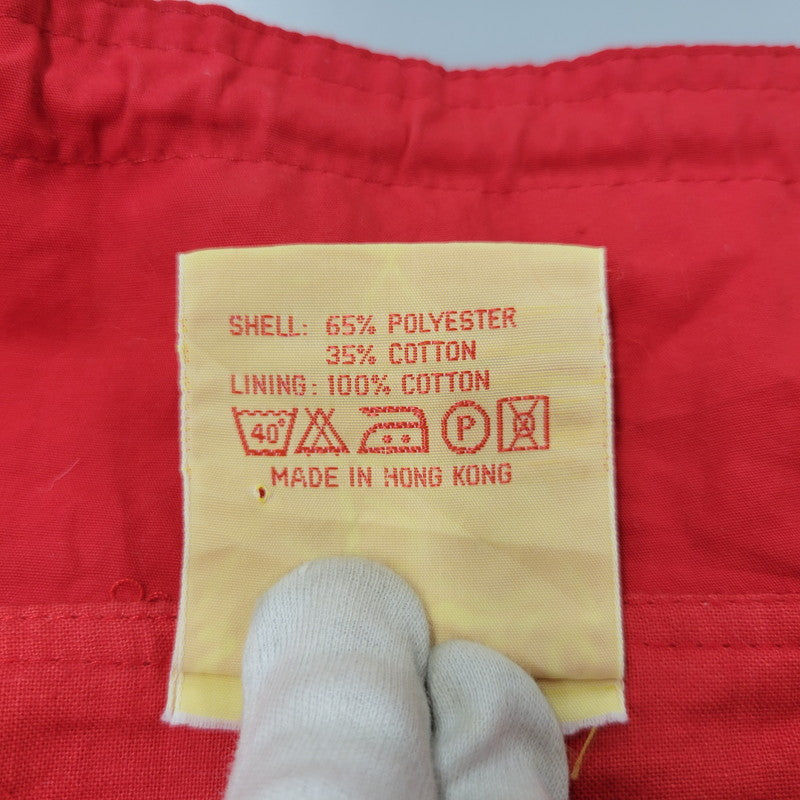 【中古品】【メンズ】 SKIING PLUS スキーイング プラス BEE ZIP ANORAK JACKET ビー ジップ アノラック ジャケット アウター 146-260906-ya-03-izu サイズ：38 カラー：レッド 万代Net店