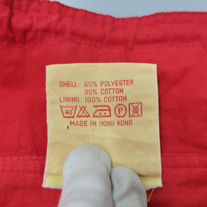 【中古品】【メンズ】 SKIING PLUS スキーイング プラス BEE ZIP ANORAK JACKET ビー ジップ アノラック ジャケット アウター 146-260906-ya-03-izu サイズ：38 カラー：レッド 万代Net店