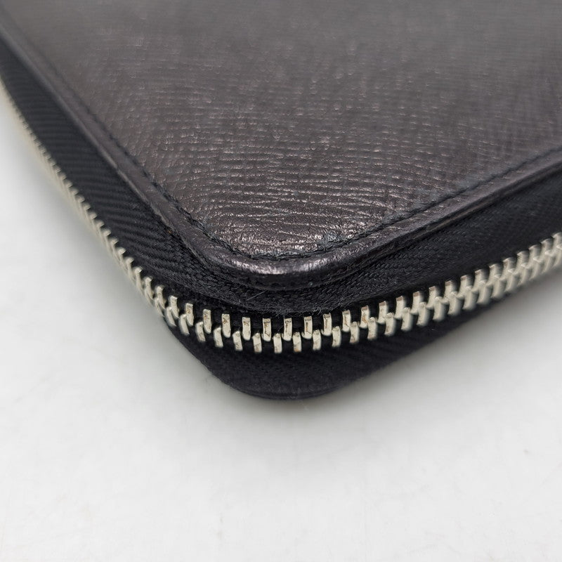 【中古品】【メンズ/レディース】 LOUIS VUITTON ルイ・ヴィトン M30056 タイガ ジッピー オーガナイザーNM 財布 サイフ ウォレット 179-260826-ay-05-izu カラー：ブラック 万代Net店