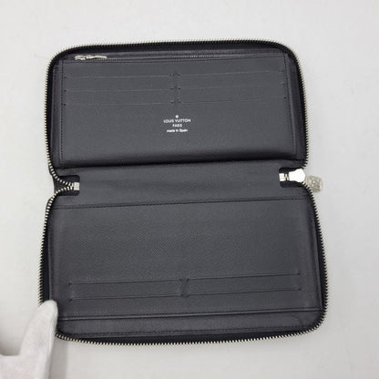 【中古品】【メンズ/レディース】 LOUIS VUITTON ルイ・ヴィトン M30056 タイガ ジッピー オーガナイザーNM 財布 サイフ ウォレット 179-260826-ay-05-izu カラー：ブラック 万代Net店