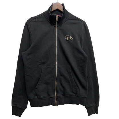 【中古品】【メンズ】 DIESEL ディーゼル A11439 S-GINNI-ZIP-OD ジップアップ スウェット トップス 141-260827-yn-13-izu サイズ：S カラー：ブラック 万代Net店