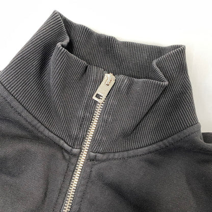 【中古品】【メンズ】 DIESEL ディーゼル A11439 S-GINNI-ZIP-OD ジップアップ スウェット トップス 141-260827-yn-13-izu サイズ：S カラー：ブラック 万代Net店