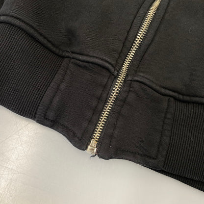 【中古品】【メンズ】 DIESEL ディーゼル A11439 S-GINNI-ZIP-OD ジップアップ スウェット トップス 141-260827-yn-13-izu サイズ：S カラー：ブラック 万代Net店