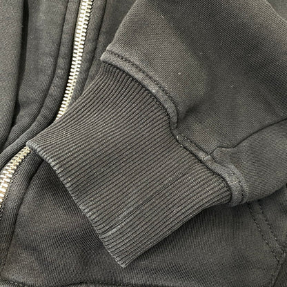 【中古品】【メンズ】 DIESEL ディーゼル A11439 S-GINNI-ZIP-OD ジップアップ スウェット トップス 141-260827-yn-13-izu サイズ：S カラー：ブラック 万代Net店