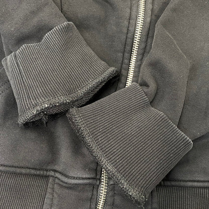 【中古品】【メンズ】 DIESEL ディーゼル A11439 S-GINNI-ZIP-OD ジップアップ スウェット トップス 141-260827-yn-13-izu サイズ：S カラー：ブラック 万代Net店