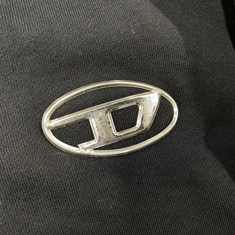 【中古品】【メンズ】 DIESEL ディーゼル A11439 S-GINNI-ZIP-OD ジップアップ スウェット トップス 141-260827-yn-13-izu サイズ：S カラー：ブラック 万代Net店