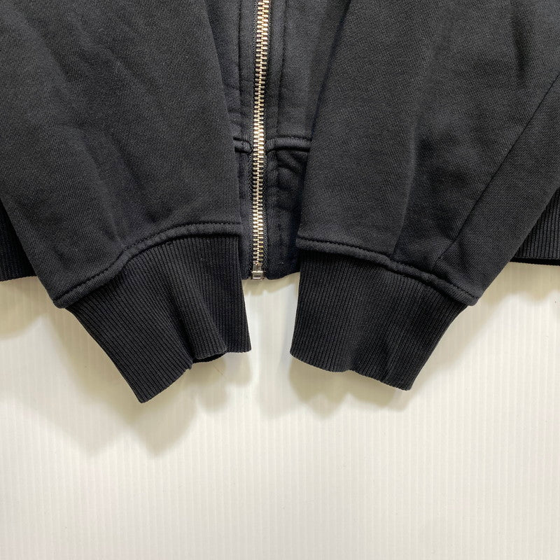 【中古品】【メンズ】 DIESEL ディーゼル A11439 S-GINNI-ZIP-OD ジップアップ スウェット トップス 141-260827-yn-13-izu サイズ：S カラー：ブラック 万代Net店