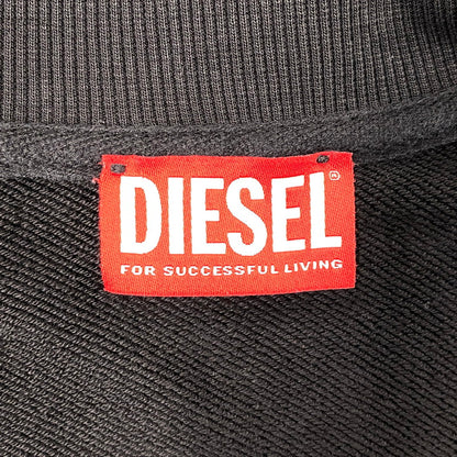 【中古品】【メンズ】 DIESEL ディーゼル A11439 S-GINNI-ZIP-OD ジップアップ スウェット トップス 141-260827-yn-13-izu サイズ：S カラー：ブラック 万代Net店