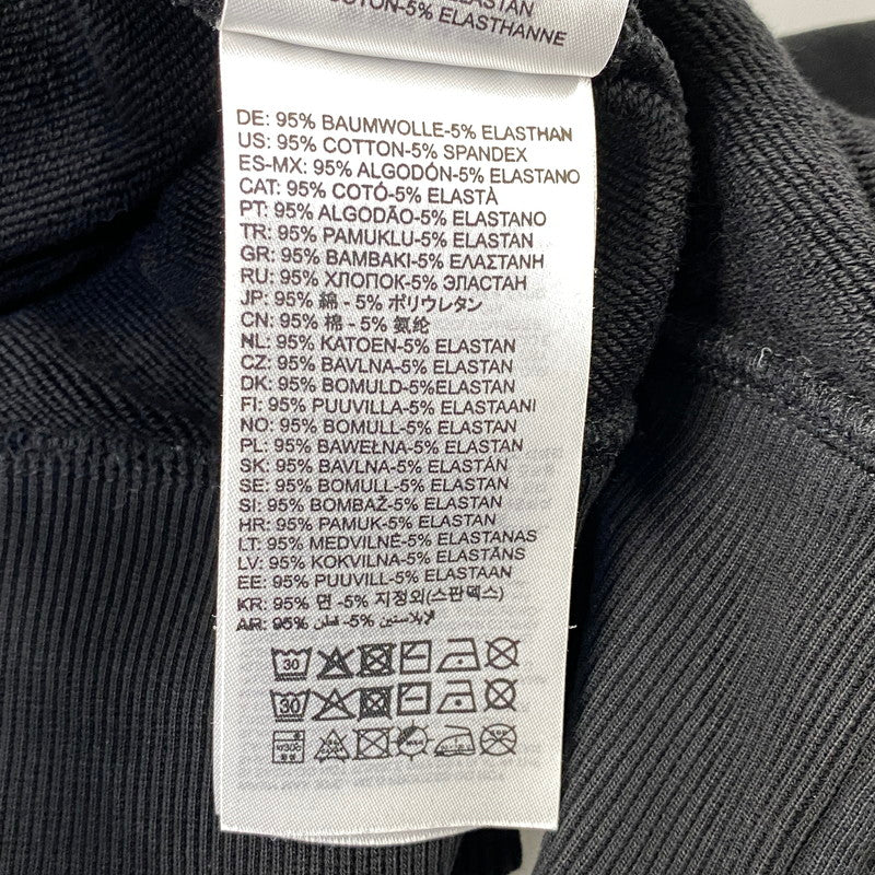 【中古品】【メンズ】 DIESEL ディーゼル A11439 S-GINNI-ZIP-OD ジップアップ スウェット トップス 141-260827-yn-13-izu サイズ：S カラー：ブラック 万代Net店