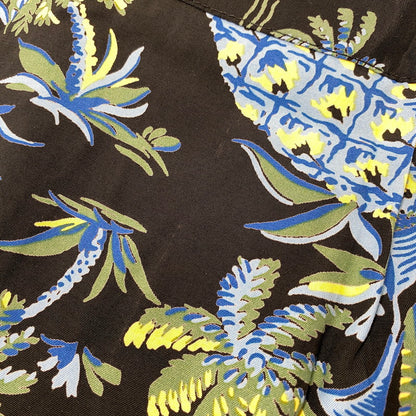 【中古品】【メンズ】 KONABAY HAWAII コナベイ ハワイ BIG PINEAPPLE RAYON OPEN COLLAR SS SHIRT ビッグ パイナップル レーヨン オープン カラー ショートスリーブシャツ 145-260827-yn-12-izu サイズ：不明 カラー：ブラック系 万代Net店