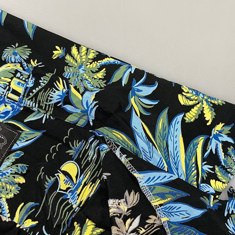【中古品】【メンズ】 KONABAY HAWAII コナベイ ハワイ BIG PINEAPPLE RAYON OPEN COLLAR SS SHIRT ビッグ パイナップル レーヨン オープン カラー ショートスリーブシャツ 145-260827-yn-12-izu サイズ：不明 カラー：ブラック系 万代Net店