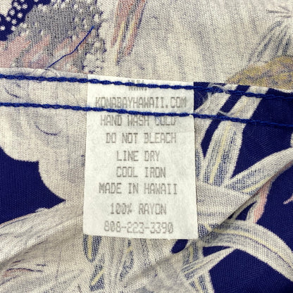 【中古品】【メンズ】 KONABAY HAWAII コナベイ ハワイ TIGER AND DRAGON RAYON OPEN COLLAR SS SHIRT タイガーアンドドラゴン レーヨン オープンカラー SS シャツ 145-260827-yn-16-izu サイズ：不明 カラー：ブルー系 万代Net店