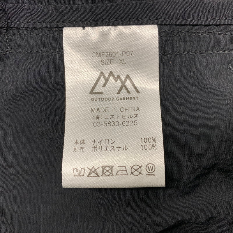 【中古美品】【メンズ】 COMFY OUTDOOR GARMENT コムフィアウトドアガーメント BUG PANTS CMF2601-P07 バグパンツ ズボン ボトムス 155-260826-ay-15-izu サイズ：XL カラー：ブラック 万代Net店