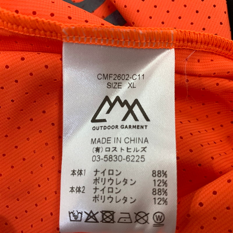 【中古美品】【メンズ】 COMFY OUTDOOR GARMENT コムフィーアウトドアガーメント CMF2602-C11 BMX TEE ビーエムエックス Tシャツ トップス 長袖 144-260827-cs-21-izu サイズ：XL カラー：オレンジ×ブラック 万代Net店