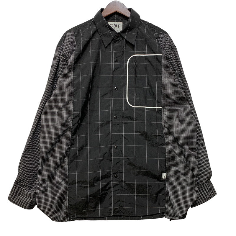 【中古美品】【メンズ】 COMFY OUTDOOR GARMENT コムフィアウトドアガーメント CMF2602-S02 ATTACHED SHIRTS アタッチド シャツ トップス 長袖 144-260827-cs-13-izu サイズ：L カラー：ブラック 万代Net店