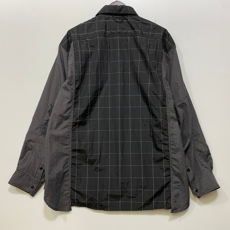 【中古美品】【メンズ】 COMFY OUTDOOR GARMENT コムフィアウトドアガーメント CMF2602-S02 ATTACHED SHIRTS アタッチド シャツ トップス 長袖 144-260827-cs-13-izu サイズ：L カラー：ブラック 万代Net店