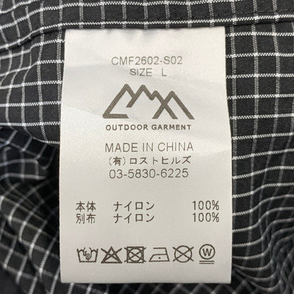 【中古美品】【メンズ】 COMFY OUTDOOR GARMENT コムフィアウトドアガーメント CMF2602-S02 ATTACHED SHIRTS アタッチド シャツ トップス 長袖 144-260827-cs-13-izu サイズ：L カラー：ブラック 万代Net店