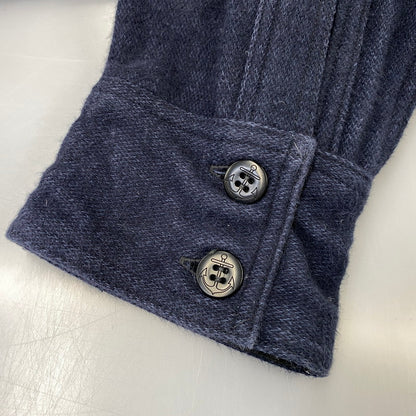 【中古品】【メンズ】 JOHN GLUCKOW ジョングラッコー WAREHOUSE ウエアハウス JG-04 23AW CHIEF PETTY OFFICER SHIRT チーフ ペティ オフィサー シャツ トップス 145-260827-cs-26-izu サイズ：42 カラー：ネイビー 万代Net店