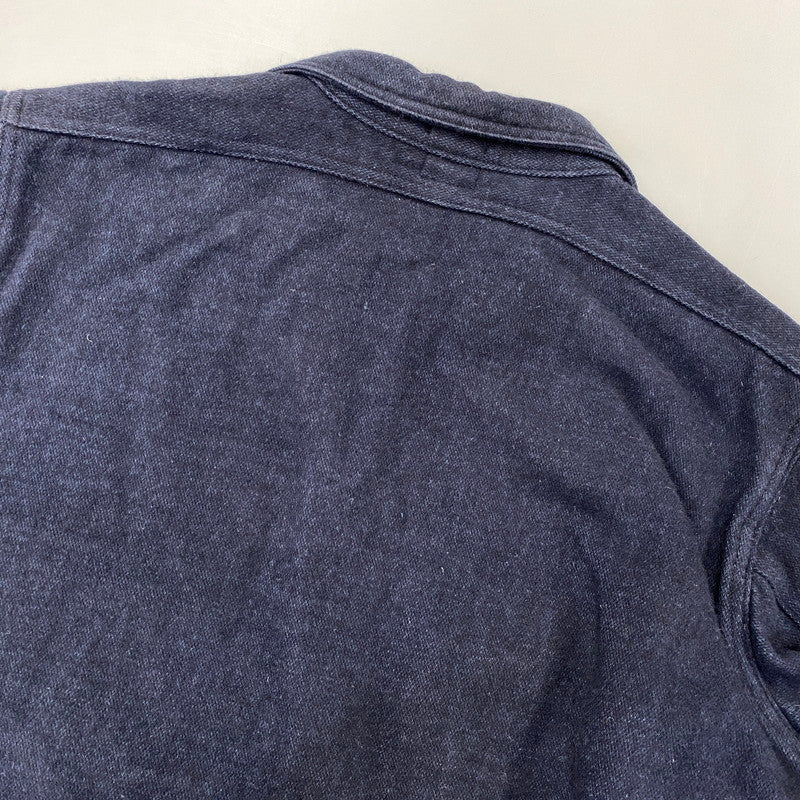 【中古品】【メンズ】 JOHN GLUCKOW ジョングラッコー WAREHOUSE ウエアハウス JG-04 23AW CHIEF PETTY OFFICER SHIRT チーフ ペティ オフィサー シャツ トップス 145-260827-cs-26-izu サイズ：42 カラー：ネイビー 万代Net店