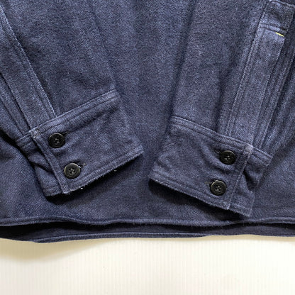 【中古品】【メンズ】 JOHN GLUCKOW ジョングラッコー WAREHOUSE ウエアハウス JG-04 23AW CHIEF PETTY OFFICER SHIRT チーフ ペティ オフィサー シャツ トップス 145-260827-cs-26-izu サイズ：42 カラー：ネイビー 万代Net店