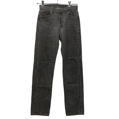 【中古品】【メンズ】 LEVI'S リーバイス 501-0658 刻印653 USA製 80-90S 先染め 501 BLACK DENIM PANTS ブラック デニム パンツ ボトムス ズボン 157-260905-cs-27-izu サイズ：W30L32 カラー：ブラック 万代Net店