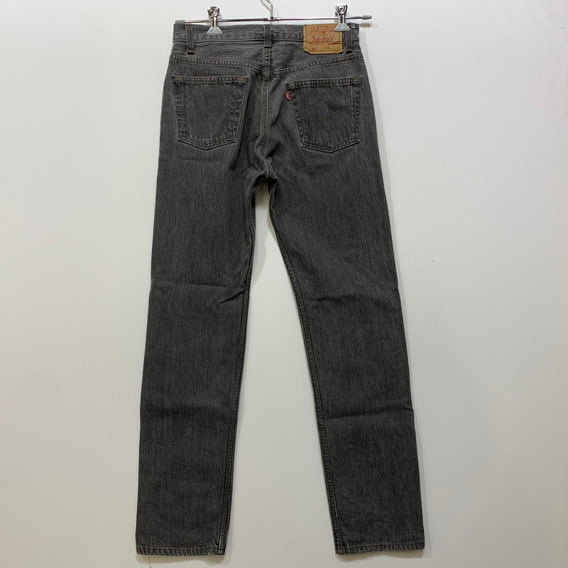 【中古品】【メンズ】 LEVI'S リーバイス 501-0658 刻印653 USA製 80-90S 先染め 501 BLACK DENIM PANTS ブラック デニム パンツ ボトムス ズボン 157-260905-cs-27-izu サイズ：W30L32 カラー：ブラック 万代Net店