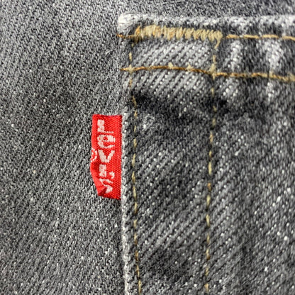 【中古品】【メンズ】 LEVI'S リーバイス 501-0658 刻印653 USA製 80-90S 先染め 501 BLACK DENIM PANTS ブラック デニム パンツ ボトムス ズボン 157-260905-cs-27-izu サイズ：W30L32 カラー：ブラック 万代Net店