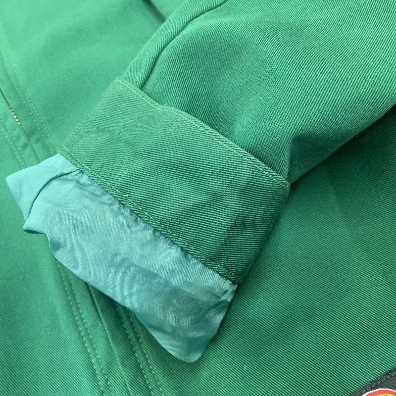 【中古品】【メンズ】 HYSTERIC GLAMOUR ヒステリックグラマー×DICKIES ディッキーズ 02231AB01 23SS RICHARD KERN COACH JACKET リチャード カーン コーチ ジャケット アウター 140-260827-cs-12-izu サイズ：XL カラー：グリーン 万代Net店