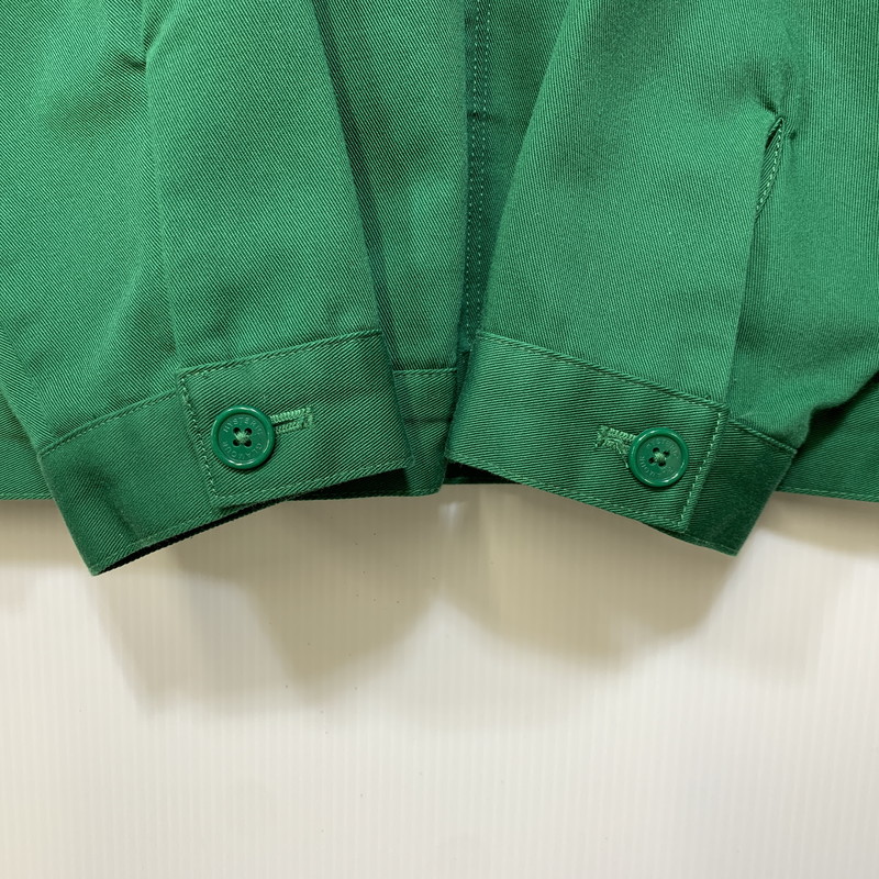 【中古品】【メンズ】 HYSTERIC GLAMOUR ヒステリックグラマー×DICKIES ディッキーズ 02231AB01 23SS RICHARD KERN COACH JACKET リチャード カーン コーチ ジャケット アウター 140-260827-cs-12-izu サイズ：XL カラー：グリーン 万代Net店