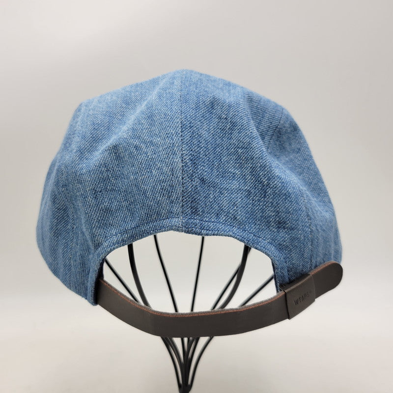 【中古品】【メンズ/レディース】 WTAPS ダブルタップス 202HCDT-HT04 20AW T-5 CAP COTTON.DENIM キャップ コットン デニム 帽子 185-260831-cs-14-izu サイズ：00 カラー：インディゴ×ブルー 万代Net店