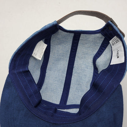 【中古品】【メンズ/レディース】 WTAPS ダブルタップス 202HCDT-HT04 20AW T-5 CAP COTTON.DENIM キャップ コットン デニム 帽子 185-260831-cs-14-izu サイズ：00 カラー：インディゴ×ブルー 万代Net店