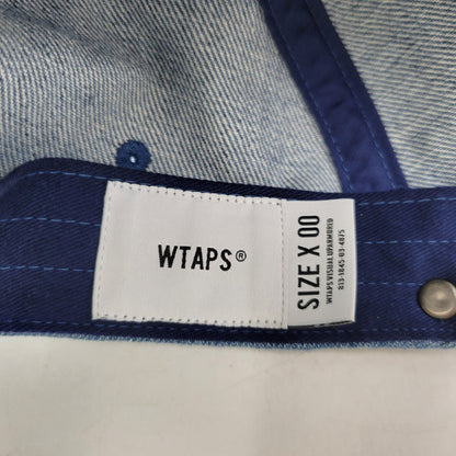 【中古品】【メンズ/レディース】 WTAPS ダブルタップス 202HCDT-HT04 20AW T-5 CAP COTTON.DENIM キャップ コットン デニム 帽子 185-260831-cs-14-izu サイズ：00 カラー：インディゴ×ブルー 万代Net店