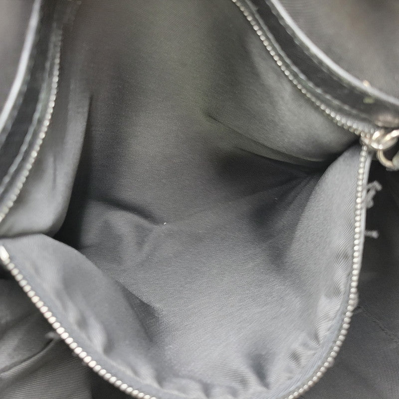 【現状渡し品】【メンズ/レディース】 JIMMY CHOO ジミーチュウ LEATHER TOTE BAG レザー トートバッグ クロコ型押し カバン 鞄 188-260826-ay-03-izu カラー：ブラック 万代Net店
