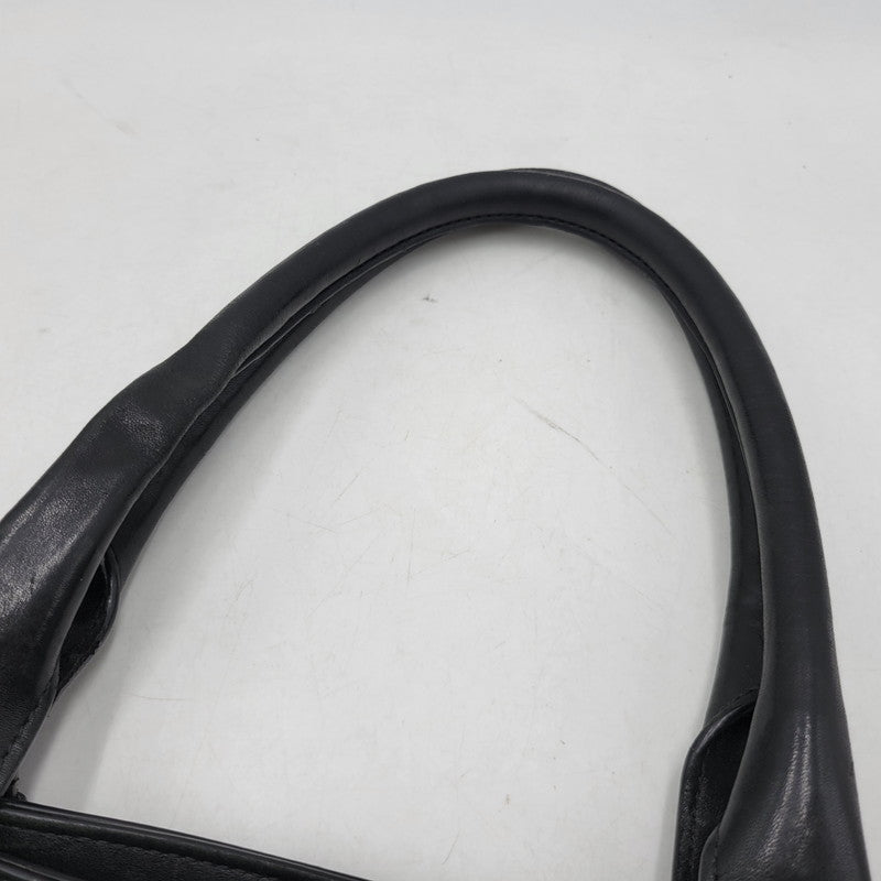 【現状渡し品】【メンズ/レディース】 JIMMY CHOO ジミーチュウ LEATHER TOTE BAG レザー トートバッグ クロコ型押し カバン 鞄 188-260826-ay-03-izu カラー：ブラック 万代Net店