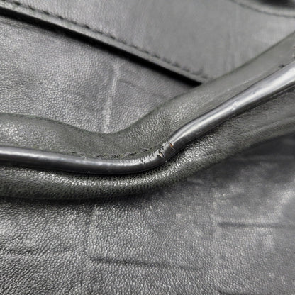 【現状渡し品】【メンズ/レディース】 JIMMY CHOO ジミーチュウ LEATHER TOTE BAG レザー トートバッグ クロコ型押し カバン 鞄 188-260826-ay-03-izu カラー：ブラック 万代Net店