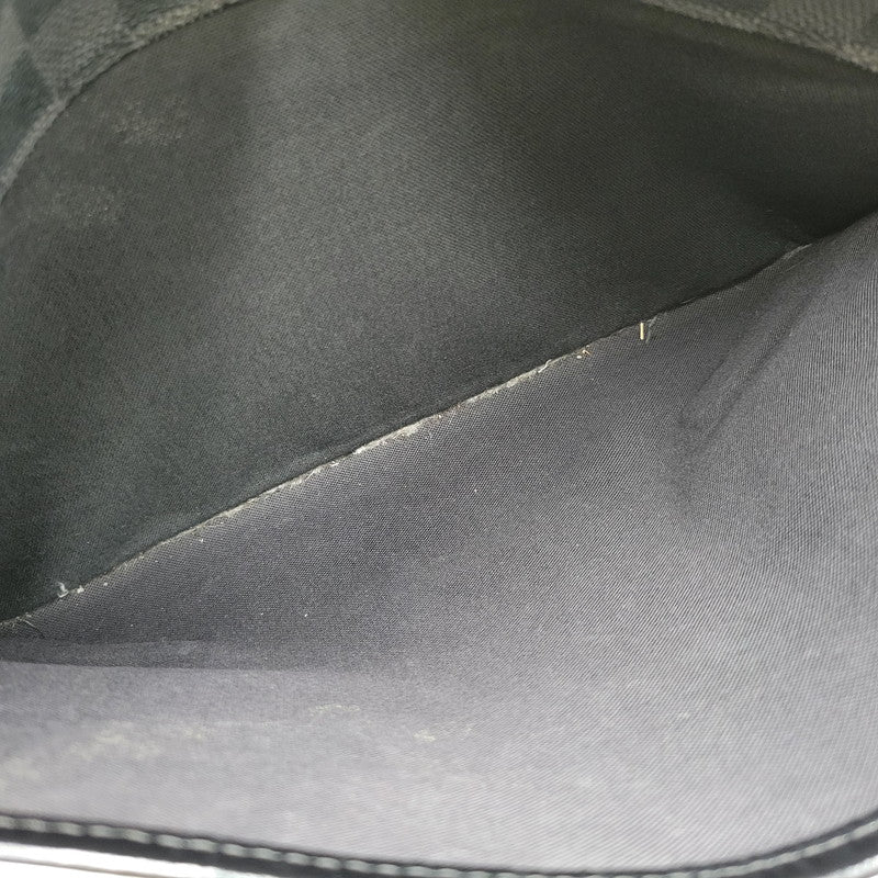 【現状渡し品】【メンズ/レディース】 LOUIS VUITTON ルイ・ヴィトン N58029 ダミエ グラフィット ダニエル MM ショルダーバッグ カバン 鞄 179-260826-ay-04-izu カラー：ブラック 万代Net店