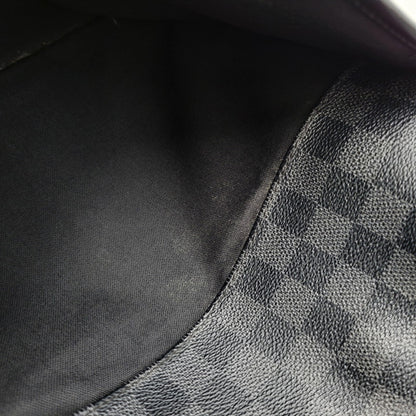 【現状渡し品】【メンズ/レディース】 LOUIS VUITTON ルイ・ヴィトン N58029 ダミエ グラフィット ダニエル MM ショルダーバッグ カバン 鞄 179-260826-ay-04-izu カラー：ブラック 万代Net店