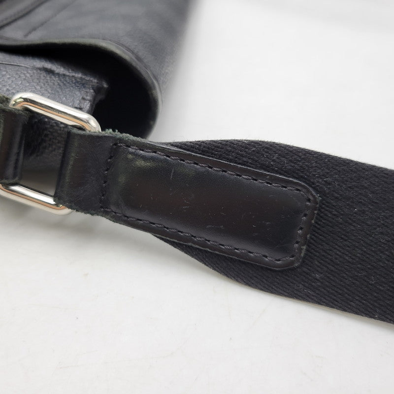 【現状渡し品】【メンズ/レディース】 LOUIS VUITTON ルイ・ヴィトン N58029 ダミエ グラフィット ダニエル MM ショルダーバッグ カバン 鞄 179-260826-ay-04-izu カラー：ブラック 万代Net店