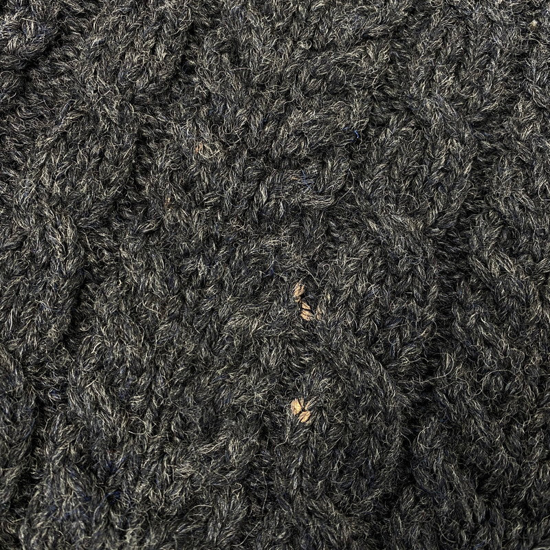 【中古品】【メンズ】 L.L.BEAN エルエルビーン FFR4 WOOL ARAN KNIT CARDIGAN ウール アラン ニット カーディガン トップス 146-260827-yn-15-izu サイズ：XXL-REG カラー：グレー 万代Net店