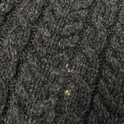 【中古品】【メンズ】 L.L.BEAN エルエルビーン FFR4 WOOL ARAN KNIT CARDIGAN ウール アラン ニット カーディガン トップス 146-260827-yn-15-izu サイズ：XXL-REG カラー：グレー 万代Net店