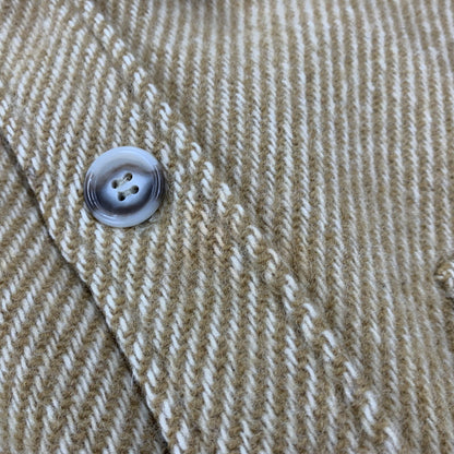 【中古品】【メンズ】 L.L.Bean エルエルビーン WOOL L/S SHIRT ウール ロングスリーブ シャツ 長袖 USA製 146-260903-as-38-izu サイズ：L カラー：ベージュ 万代Net店