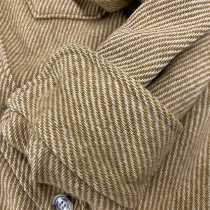 【中古品】【メンズ】 L.L.Bean エルエルビーン WOOL L/S SHIRT ウール ロングスリーブ シャツ 長袖 USA製 146-260903-as-38-izu サイズ：L カラー：ベージュ 万代Net店