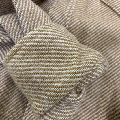 【中古品】【メンズ】 L.L.Bean エルエルビーン WOOL L/S SHIRT ウール ロングスリーブ シャツ 長袖 USA製 146-260903-as-38-izu サイズ：L カラー：ベージュ 万代Net店