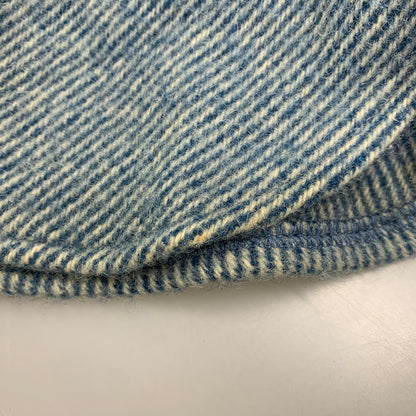 【中古品】【メンズ】 L.L.Bean エルエルビーン WOOL L/S SHIRT 1643 ウール ロングスリーブ シャツ 長袖 USA製 146-260903-as-37-izu サイズ：L カラー：ブルー 万代Net店