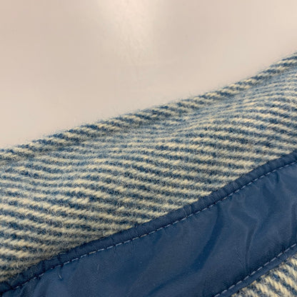 【中古品】【メンズ】 L.L.Bean エルエルビーン WOOL L/S SHIRT 1643 ウール ロングスリーブ シャツ 長袖 USA製 146-260903-as-37-izu サイズ：L カラー：ブルー 万代Net店