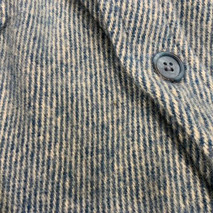 【中古品】【メンズ】 L.L.Bean エルエルビーン WOOL L/S SHIRT 1643 ウール ロングスリーブ シャツ 長袖 USA製 146-260903-as-37-izu サイズ：L カラー：ブルー 万代Net店