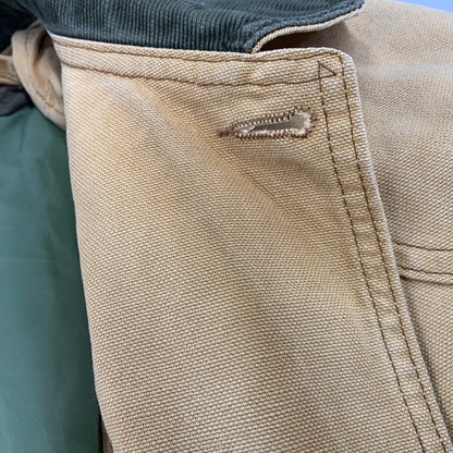 【中古品】【メンズ】 L.L.BEAN エルエルビーン H148 USA製 70-80S CORDUROY COLLAR DUCK HUNTING JACKET コーデュロイ カラー ダック ハンティング ジャケット アウター 146-260827-cs-23-izu サイズ：XL カラー：ベージュ 万代Net店