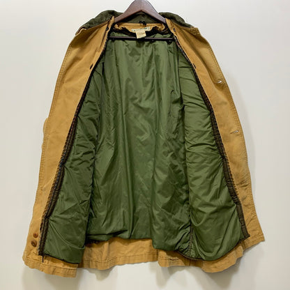 【中古品】【メンズ】 L.L.BEAN エルエルビーン H148 USA製 70-80S CORDUROY COLLAR DUCK HUNTING JACKET コーデュロイ カラー ダック ハンティング ジャケット アウター 146-260827-cs-23-izu サイズ：XL カラー：ベージュ 万代Net店